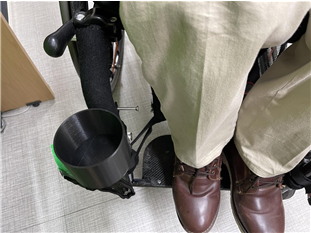 전동휠체어 컵홀더