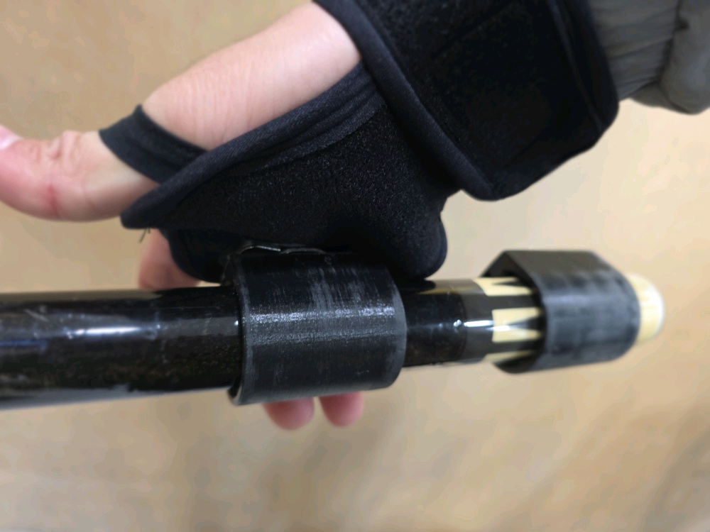 당구봉 쥐기 보조기기