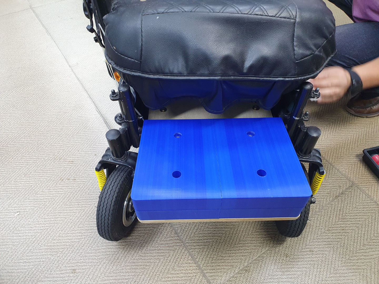 휠체어 발판