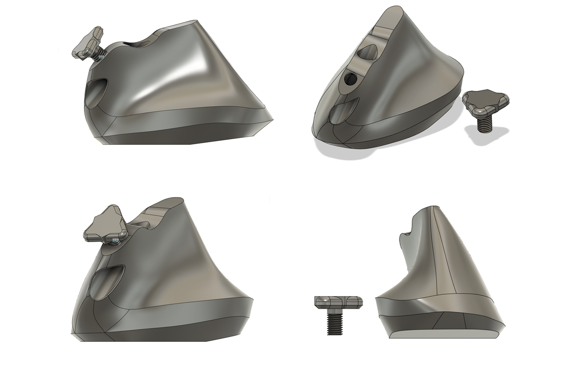 지체장애 및 뇌병변 장애우를 위한 필기 보조기구