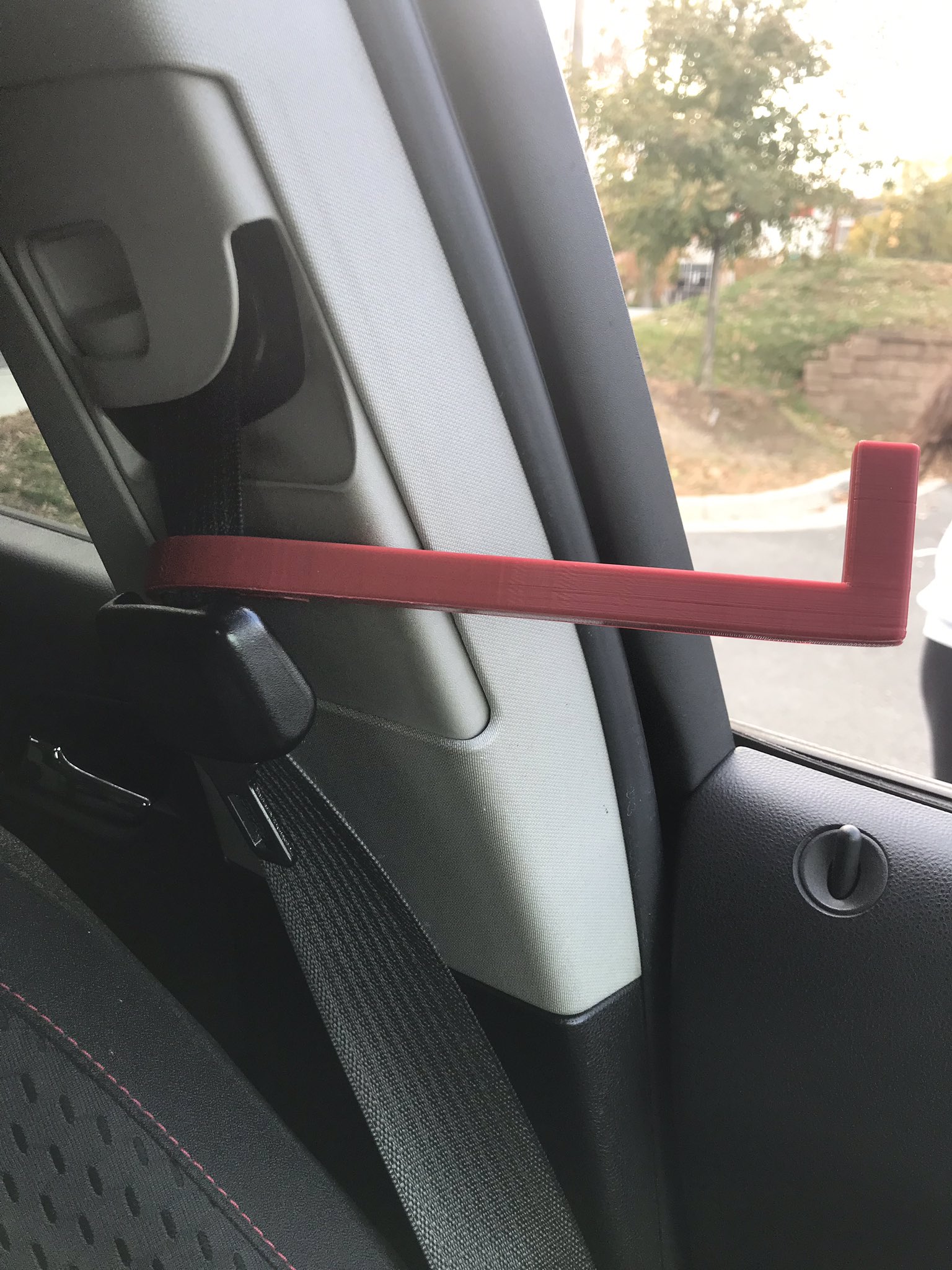 안전벨트 손잡이 