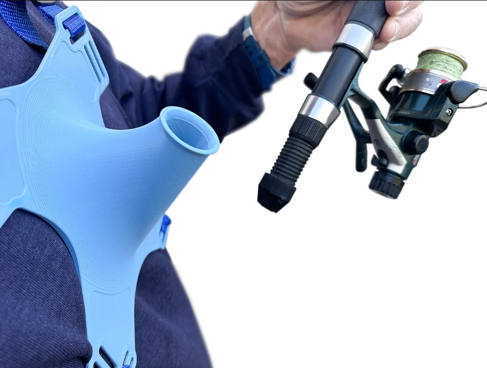 장애인 어부, 여성을 위한 낚시대 홀더