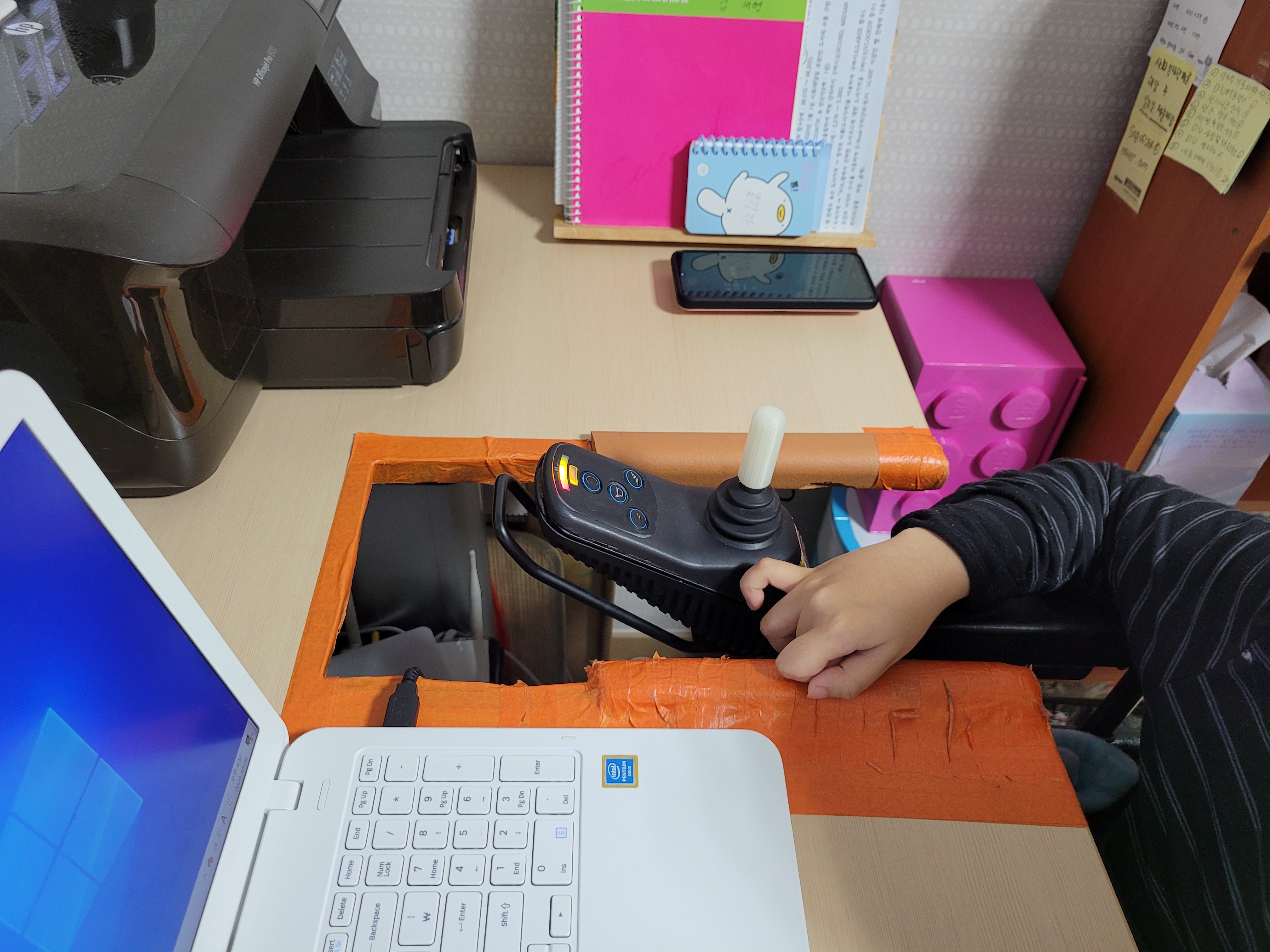 전동휠체어 조이스틱 팁(일자형)