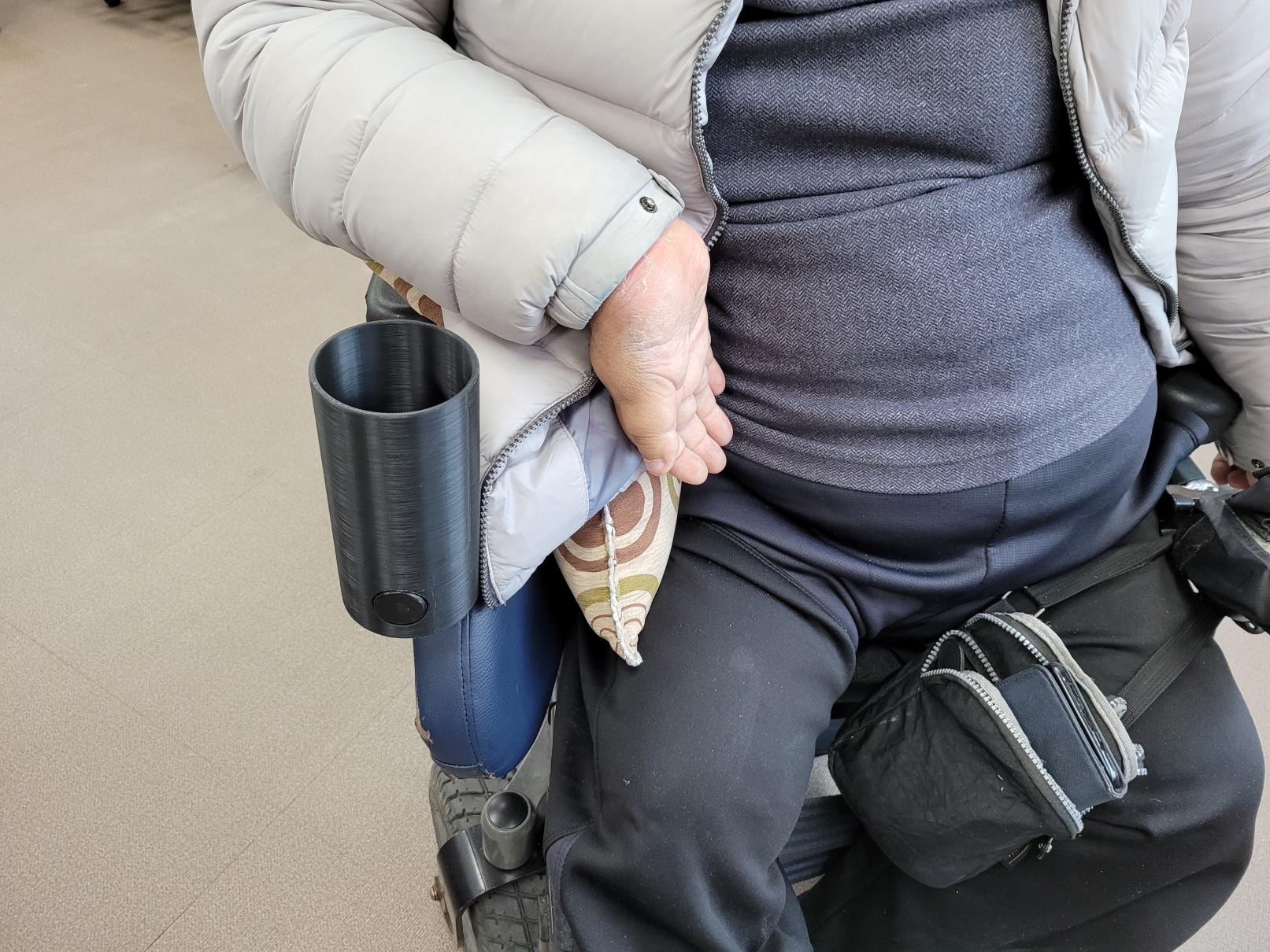 전동휠체어 컵홀더(스윙 타입)