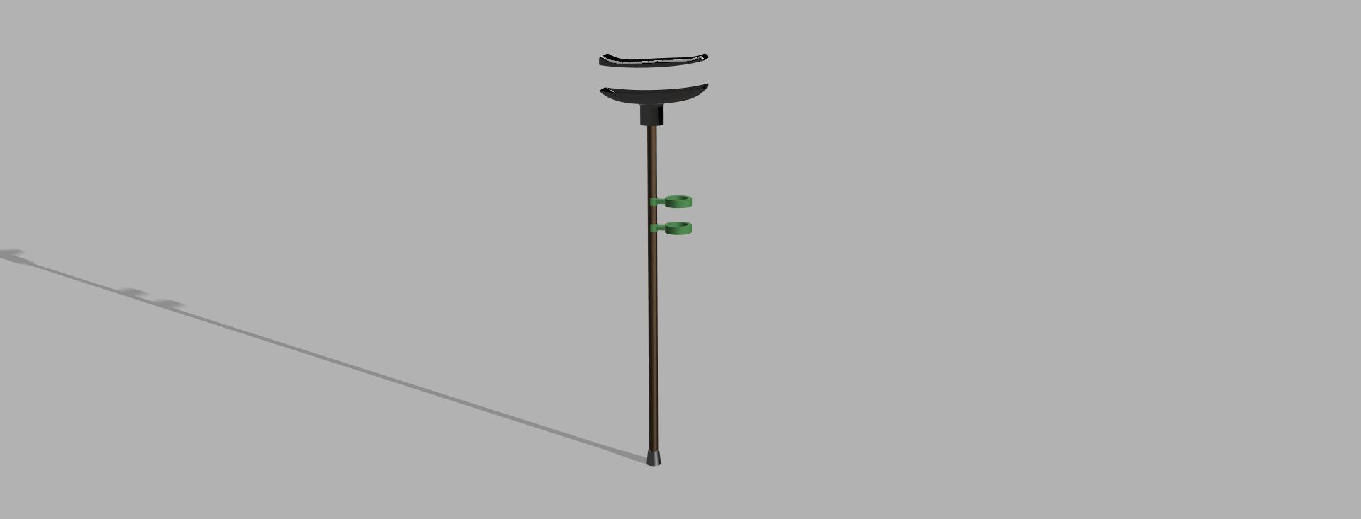 간이 약 복용 지팡이