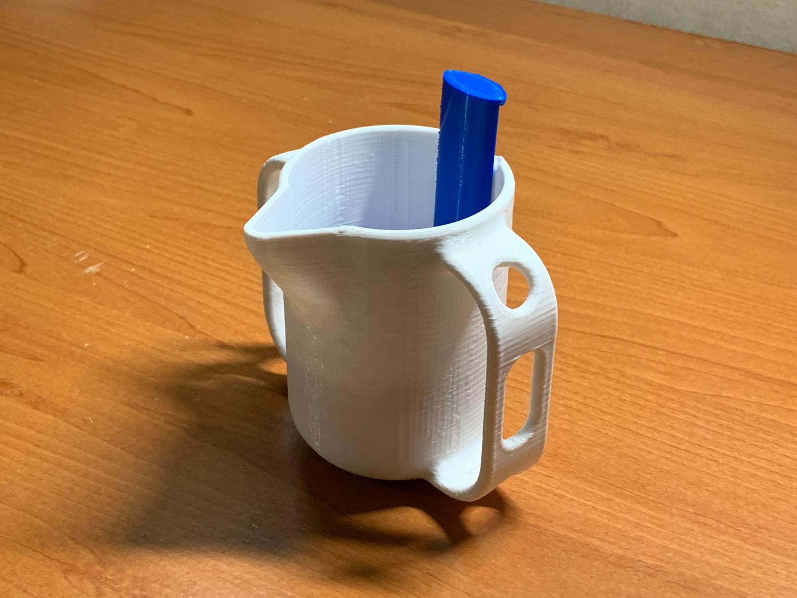 시각장애인을 위한 계량컵