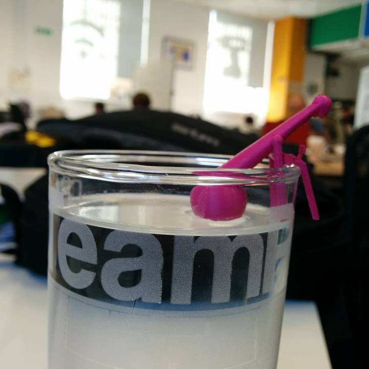 시각장애인용 물 높이 알림이