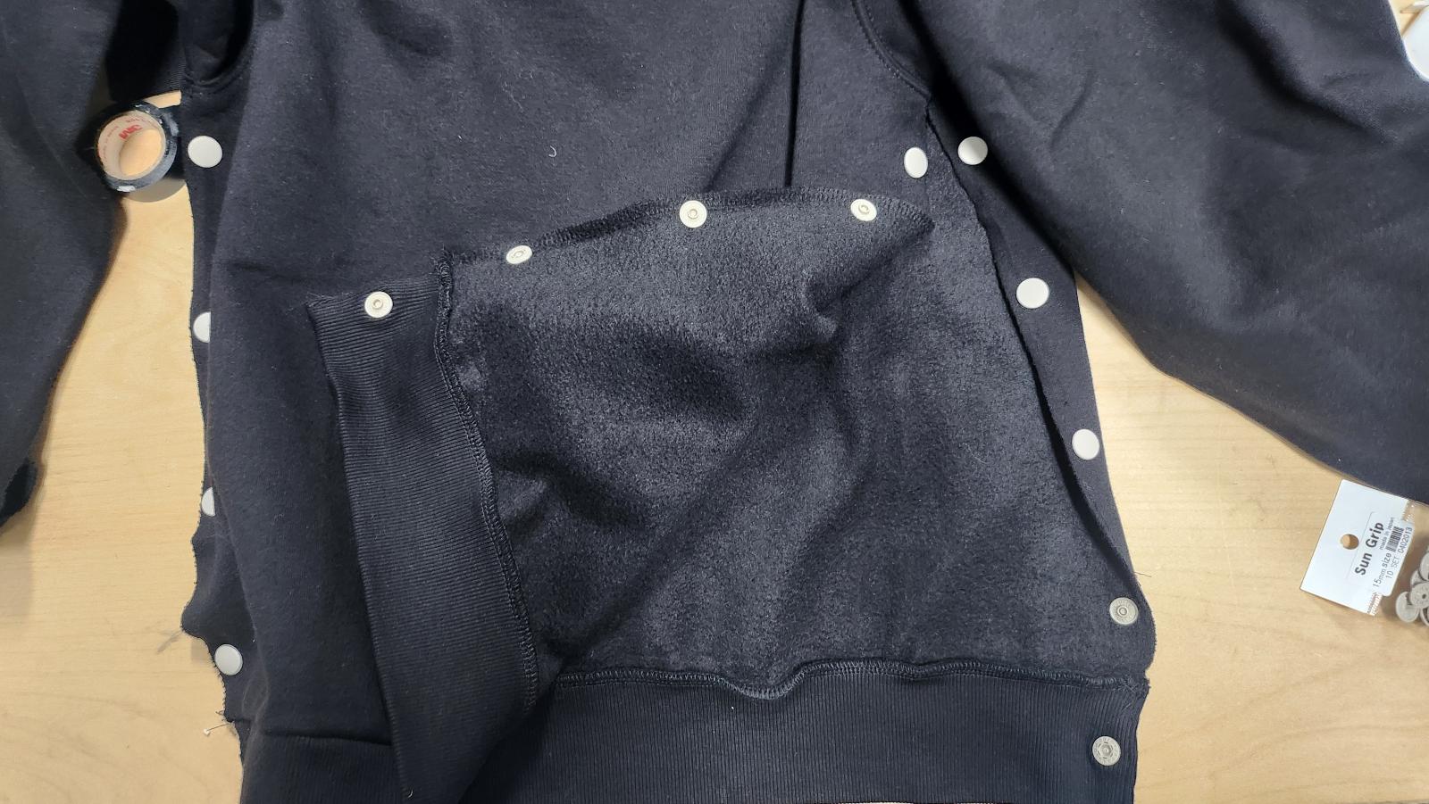 맨투맨 케이프 형태 리폼